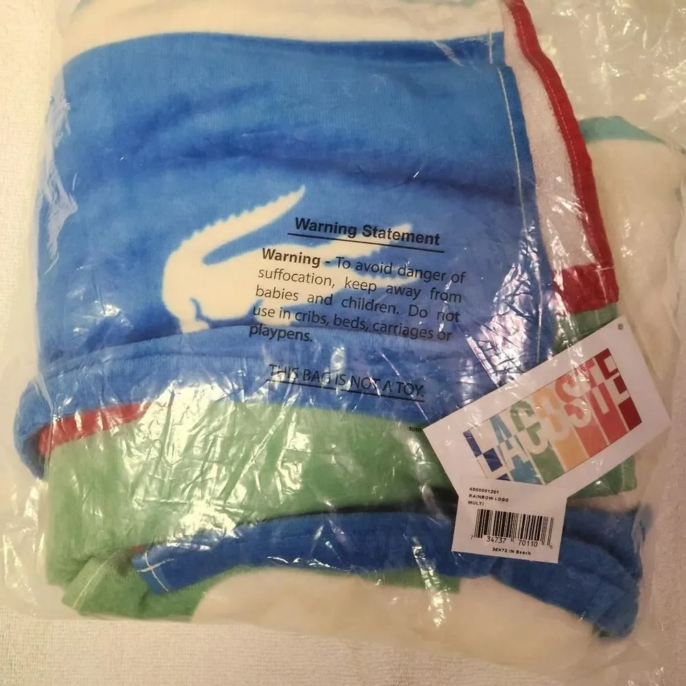 Lacoste Beach Towel